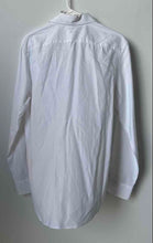 Load image into Gallery viewer, Zara Mens White Long Sleeve Collared Button-Up Shirt Size Medium
