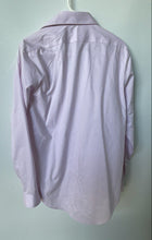 Load image into Gallery viewer, Calvin Klein Mens Light Pink Long Sleeve Slim Fit Stretch Dress Shirt Size M

