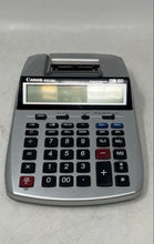 Load image into Gallery viewer, Canon P27-DH 12-Digit Printing Calculator With Clock And Calendar Not Tested
