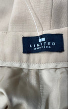 Load image into Gallery viewer, Limited America Womens Beige Pleated Front High-Rise Wide-Leg Dress Pants Sz 12
