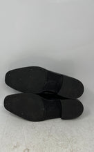 Load image into Gallery viewer, Aston Grey Mens Fortune II Black Leather Slip-On Casual Loafers Shoes Size 9.5
