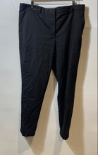 Load image into Gallery viewer, Authentic Versace Mens Black Flat Front Straight Leg Dress Pants Size EUR 46
