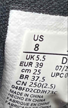 Load image into Gallery viewer, Nike Womens Air Jordan 1 Low Black Blue White Lace-Up Sneaker Shoes Size 8
