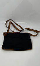 Load image into Gallery viewer, Michael Kors Womens Kempton Black Brown Adjustable Strap Zip Top Crossbody Bag
