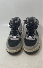 Load image into Gallery viewer, Nike Mens Air Force 1 Mid '07 Black Gray Mid Top Lace-Up Sneaker Shoes Size 10
