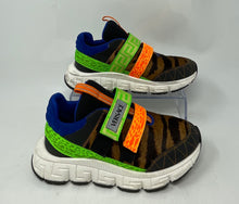 Load image into Gallery viewer, Authentic Versace Kids Multicolor Low Top Round Toe Sneaker Shoes Size EUR 35
