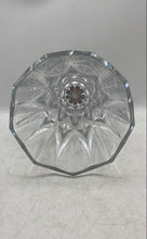 Load image into Gallery viewer, JG Durand Clear Crystal Cathedral Saw Tooth Rim Design Decorative Flower Vase
