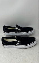 Load image into Gallery viewer, Vans Unisex Classic 751505 Black Low Top Slip-On Sneaker Shoes Size M 8 W 9.5
