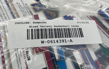 Load image into Gallery viewer, Lot Of Assorted Multicolor Mixed Variety Basketball Trading Cards Collectible
