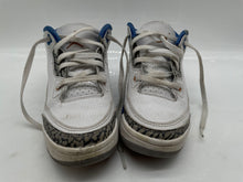 Load image into Gallery viewer, Nike Kids Air Jordan 3 Retro DM0966-148 White Blue Sneaker Shoes Size 12C
