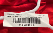 Load image into Gallery viewer, Fanatics Mens Red Atlanta Hawks Dejounte Murray #5 NBA Jersey Size L
