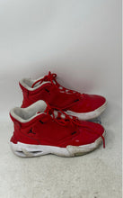 Load image into Gallery viewer, Nike Kids Air Jordan Max Aura 4 DQ8404-601 Red White Sneaker Shoes Size 4Y
