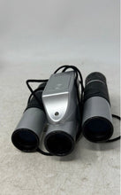Load image into Gallery viewer, Innovage 10x25 Silver Black 303 FT AT 1000 YDS Digital Camera Binoculars
