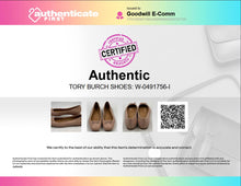 Load image into Gallery viewer, Authentic Tory Burch Womens Laila Light Pink Leather Ballet Flats Sz 9M Damaged
