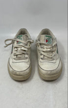Load image into Gallery viewer, Reebok Kids Club C 100046747 White Green Low Top Lace-Up Sneaker Shoes Size 4
