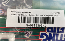 Load image into Gallery viewer, Hasbro Starting Lineup Johnny Unitas &amp; Raymond Berry Action Figures Sealed
