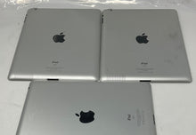 Load image into Gallery viewer, Lot Of 3 Pcs Apple iPads Model A1395 iOS Tablets Not Tested Locked For Parts
