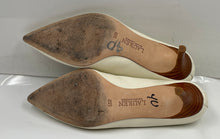 Load image into Gallery viewer, Authentic Lauren Ralph Lauren Womens Lanette Ivory Pump Heels Size 5.5 Damaged
