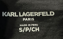 Load image into Gallery viewer, Karl Lagerfeld Mens Black Short Sleeve Crew Neck Pullover T-Shirt Size Small
