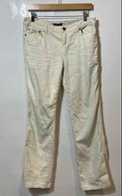Load image into Gallery viewer, Authentic Roberto Cavalli Mens White Straight Leg Jeans Pants Sz EUR 44 Stained
