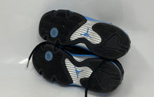 Load image into Gallery viewer, Authentic Nike Boys Air Jordan 14 Retro 487524 Black Blue Sneakers Shoes Sz 3.5Y
