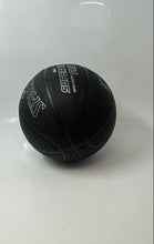 Load image into Gallery viewer, Spalding Super Tack Pro Black Composite Leather 28.5-Inch Basketball Ball Size 6
