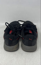 Load image into Gallery viewer, Puma Boys Escapade 399051-02 Black Red Lace-Up Low Top Sneakers Shoes Size 4
