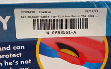 Load image into Gallery viewer, Sonic The Hedgehog Multicolor Air Hockey Table Top Edition Ages 6+
