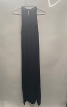Load image into Gallery viewer, Michael Kors Womens Blue Embellished Sleeveless Scoop Neck Maxi Dress Size Small

