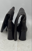 Load image into Gallery viewer, Franco Sarto Womens Brown Leather Block Heel Mid-Calf Riding Boots Size 8M
