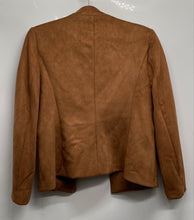 Load image into Gallery viewer, Carmen Womens Brown Long Sleeve Pockets Open Front Jacket Size S With Tag
