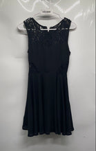 Load image into Gallery viewer, Forever 21 Womens Black Sleeveless Back-Zip Short A-Line Dress Size Small
