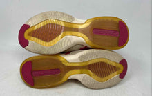 Load image into Gallery viewer, Coach Womens G4972 Beige And Dark Pink Monogram Lace-Up Sneaker Shoes Size 8B

