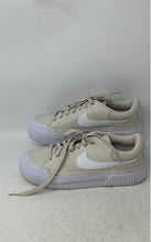 Load image into Gallery viewer, Nike Womens Court Legacy Lift DM7590-111 Tan White Lace-Up Sneaker Shoes Size 9
