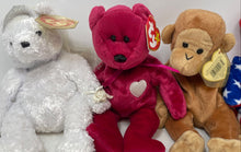 Load image into Gallery viewer, Set Of 5 Pieces Ty Beanie Baby Classic Stuffed Animals Plush Toys Collectible
