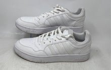 Load image into Gallery viewer, Adidas Mens Hoops 3.0 White Leather Lace-Up Low Top Sneaker Shoes Size 11.5
