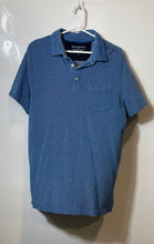 Load image into Gallery viewer, Banana Republic Mens Sky Blue Short Sleeve Button Front Polo Shirt Size Large
