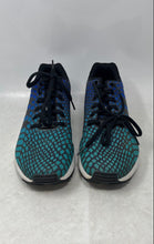 Load image into Gallery viewer, Adidas Mens ZX Flux AQ7419 Blue Turquoise Black Lace-Up Sneakers Shoes Size 10.5
