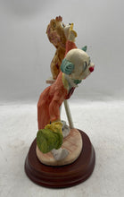 Load image into Gallery viewer, Vintage Collector’s Edition Collectible Porcelain Clown With A Lion Figurine
