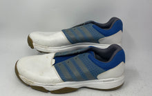 Load image into Gallery viewer, Adidas Mens 360 Traxion Q44722 White Blue Lace-Up Low Top Golf Shoes Size 9.5
