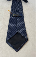 Load image into Gallery viewer, Furio Gianni Mens Blue Floral Handmade Adjustable Long Formal Designer Tie

