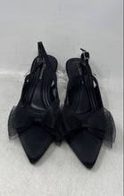 Load image into Gallery viewer, BCBGeneration Womens Deela GN264202 Black Kitten Heel Slingback Sandals Sz 7.5 M
