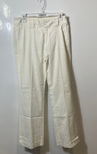 Load image into Gallery viewer, Zara Womens White Pleated Front Slash Pocket Wide-Leg Dress Pants Size 6
