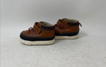 Load image into Gallery viewer, Carter's Adventure Kids Grover Brown Leather Hook &amp; Loop Sneaker Shoes Size 3M
