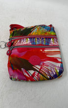 Load image into Gallery viewer, Kipling Womens Alvar Multicolor Tropical Beach Print Triple Zip Crossbody Bag
