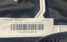 Load image into Gallery viewer, Jordan Boys Black Jumpman Elastic Waist Basketball Athletic Shorts Size Large
