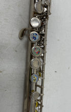 Load image into Gallery viewer, Silver-Tone Standard Design Closed Hole Concert Flute In Hard Case
