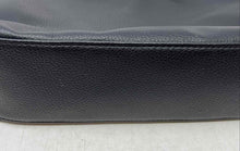 Load image into Gallery viewer, Rosetti Womens Black Leather Zipper Adjustable Strap Crossbody Handbag
