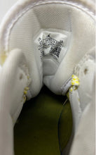 Load image into Gallery viewer, Nike Kids Air Jordan 1 Mid SE Yellow White Mid Top Lace-Up Sneaker Shoes Size 6Y
