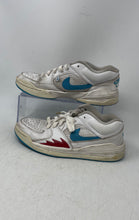 Load image into Gallery viewer, Nike Womens Air Jordan Stadium 90 FB2269-100 White Blue Red Sneaker Shoes Sz 8.5
